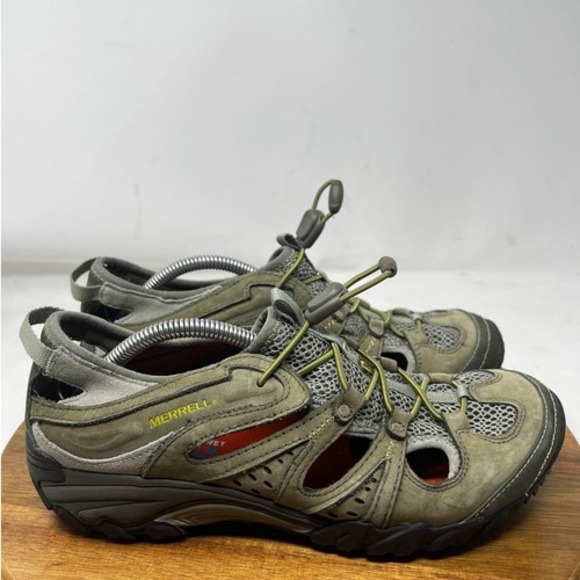 Merrell Chameleon‎ Arc 2 Web All Terrain Hiking J88506 Green Women's Sz 8.5 - Picture 1 of 10